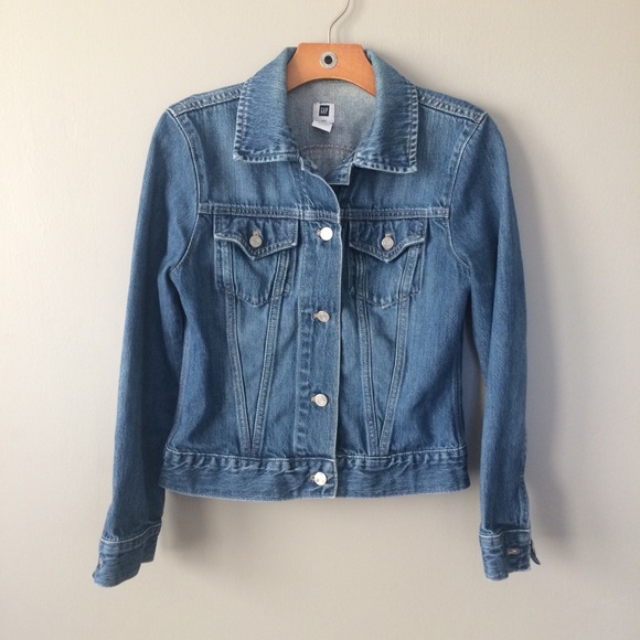 Gap Factory Medium Wash Denim Jacket 